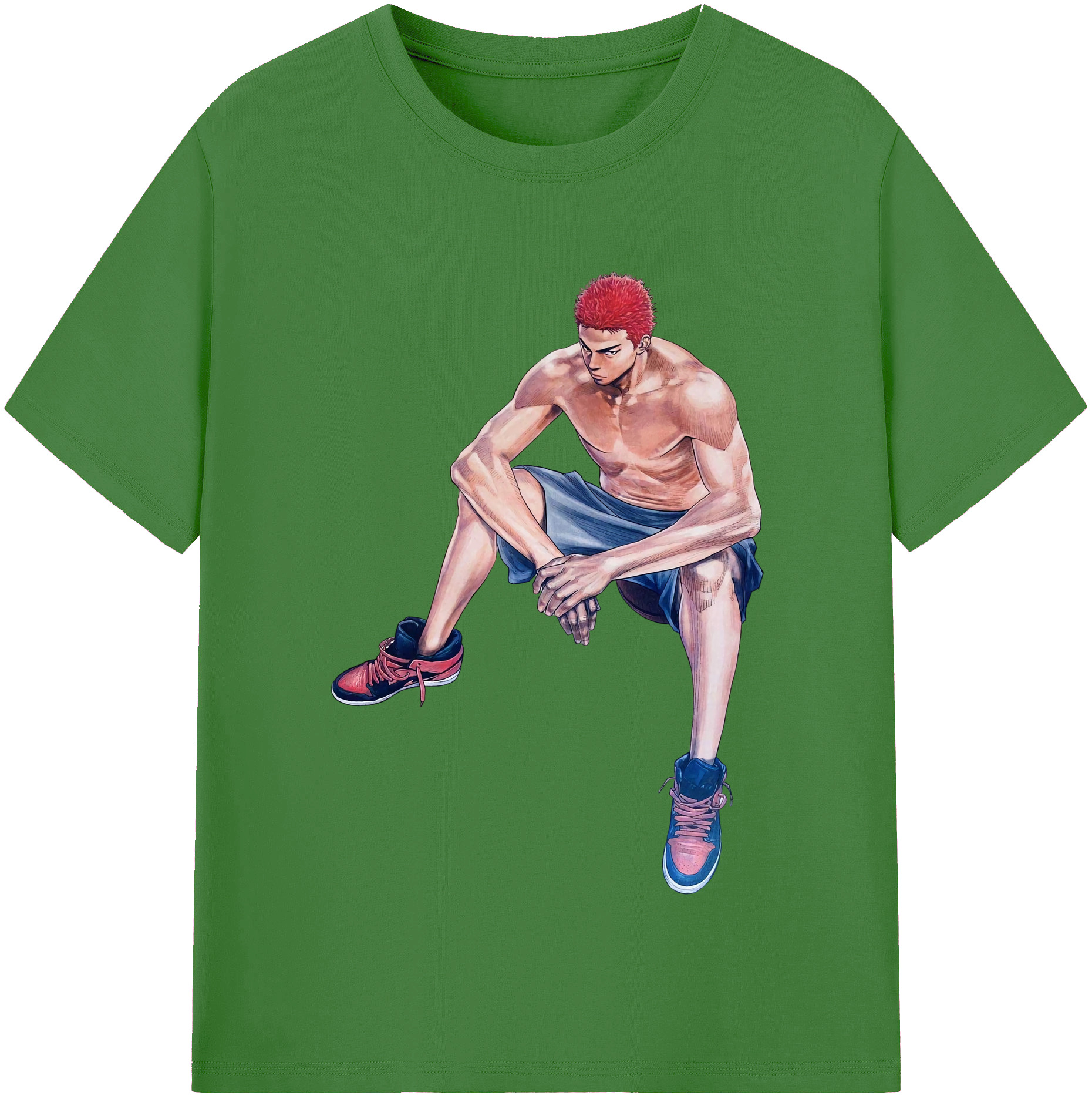 （画像用） SLAM DUNK／スラムダンク レディースカジュアルプリントTシャツ（綿100％）